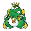 Frog King 's logo