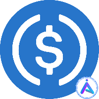 USD Coin Bridged ZED20 's logo