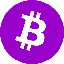 Purple Bitcoin 's logo