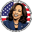Kamala Harris (kamalaharristoken.xyz) 's logo