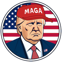MAGA Trump 's logo