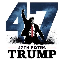 47TH POTUS TRUMP 's logo