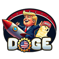DOGE TRUMP 's logo