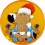 Chill Guy Xmas 's logo