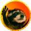 Pedro The Raccoon 's logo