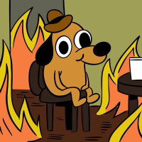 This Is Fine 's logo